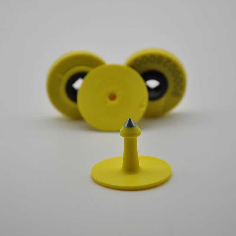 X40pairs 動物家畜 134.2 125khz FDX-B TPU rfid 耳タグ豚豚ヤギ羊ヤギ牛男性と女性の耳タグファーム使用