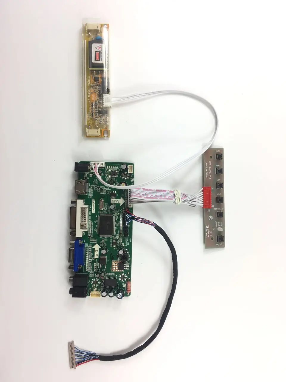 M。NT68676.2A vga dviオーディオlcdコントローラボード15インチ1024 × 768 CLAA150XP01 2ccfl lvdsモニターキット簡単にdiy