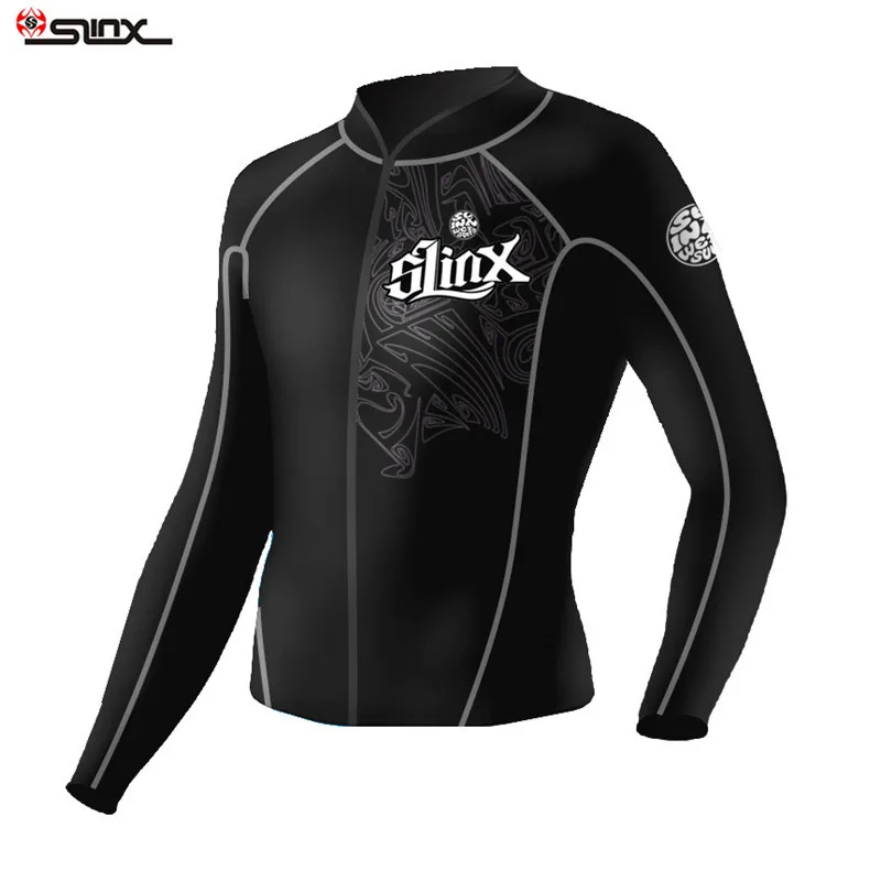 

SLINX 2mm Neoprene Long Sleeve Man Wetsuit Jacket Scuba Diving Wet Suit Surfing Rafting Warm Bodysuit Swimwear Diving Equipment