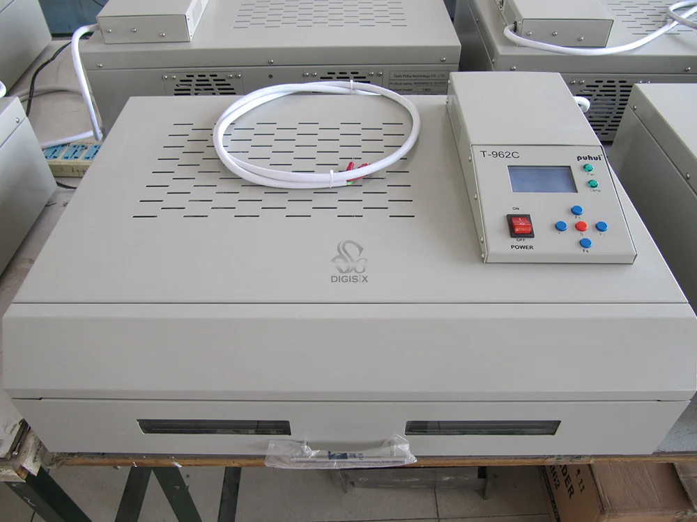 T-962C Infrared IC Heater Reflow Solder Oven Machine 2500 W 400 x 600 mm RH