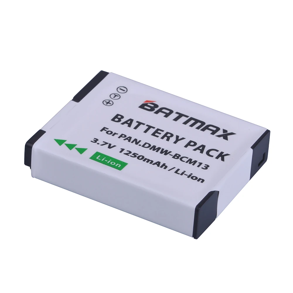 Batmax 1PC DMW-BCM13 BCM13 DMWBCM13 Battery for Panasonic  Lumix ZS40, TZ60, ZS45,TZ57, ZS50 ,TZ70, ZS27,TZ37, and TZ41