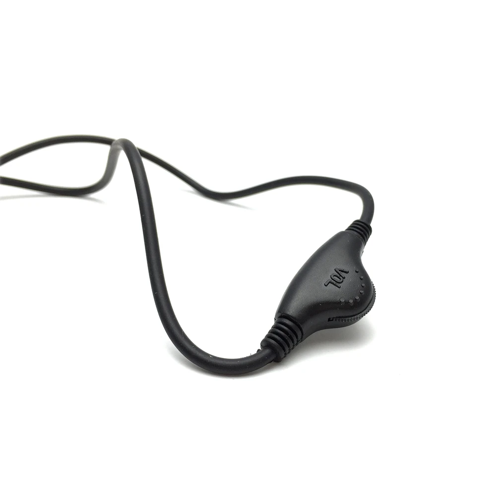 محول كابل صوت ستيريو من ذكر إلى أنثى ، 1 متر ، 3.5 مللي متر ، مع التحكم في مستوى الصوت ، لأجهزة iphone 5 6 plus ipod