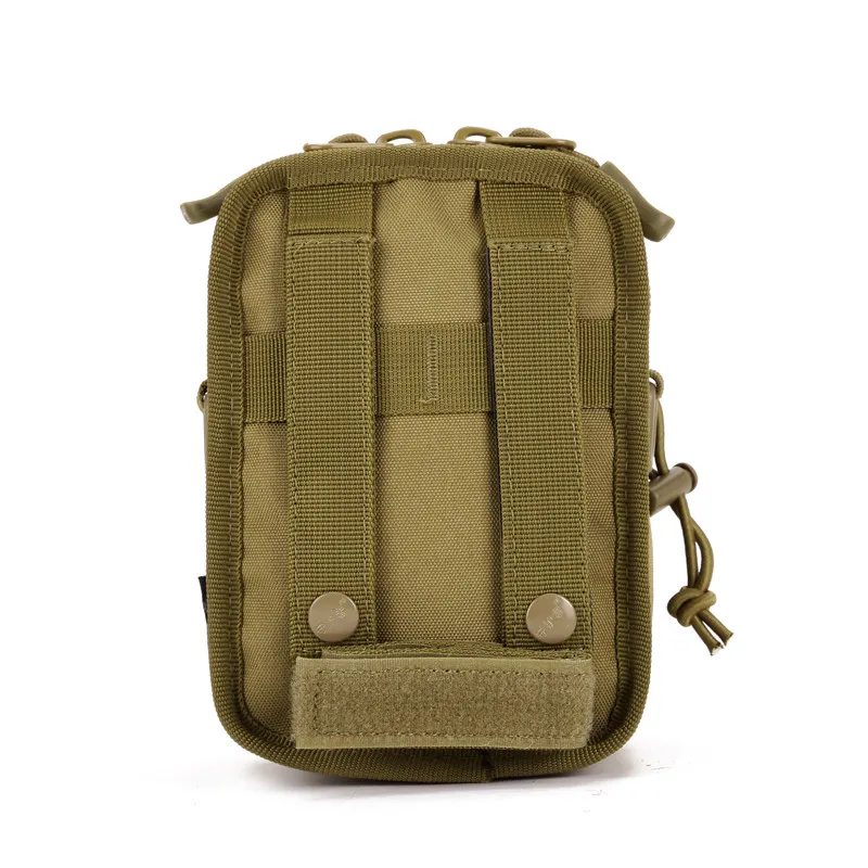 Riñonera militar táctica Molle, bolsillo pequeño para teléfono, cinturón de cadera, bolsa de mensajero