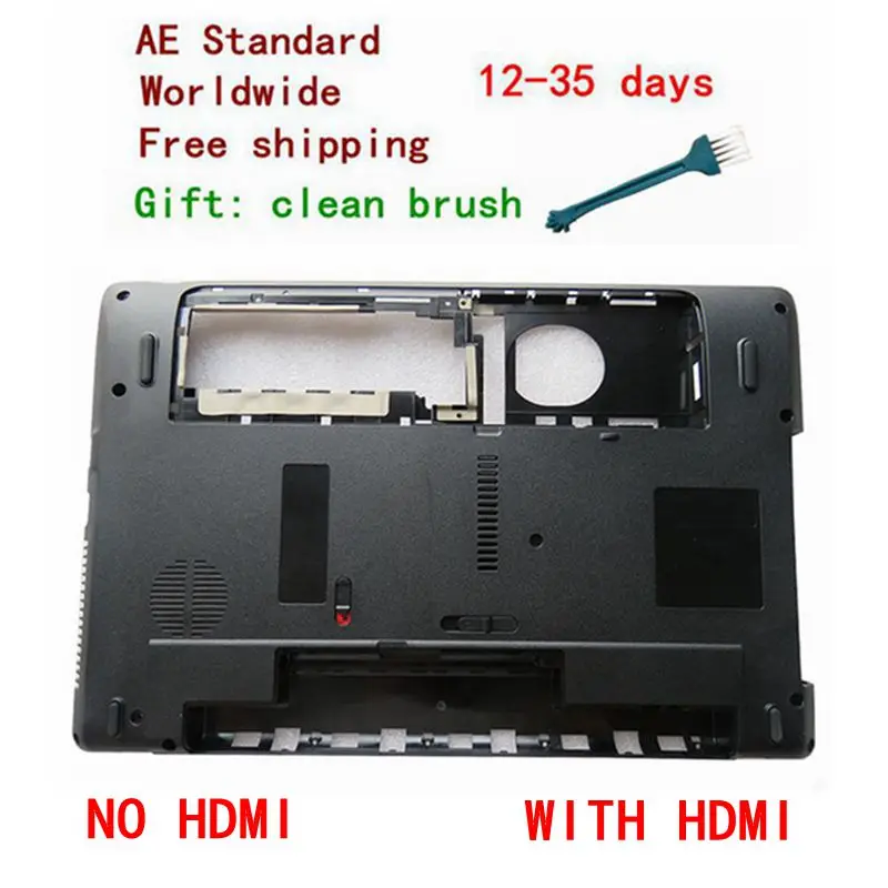 Dolna obudowa laptopa do ACER do Aspire 5733 5250 pokrywa podstawy D obudowa czarna