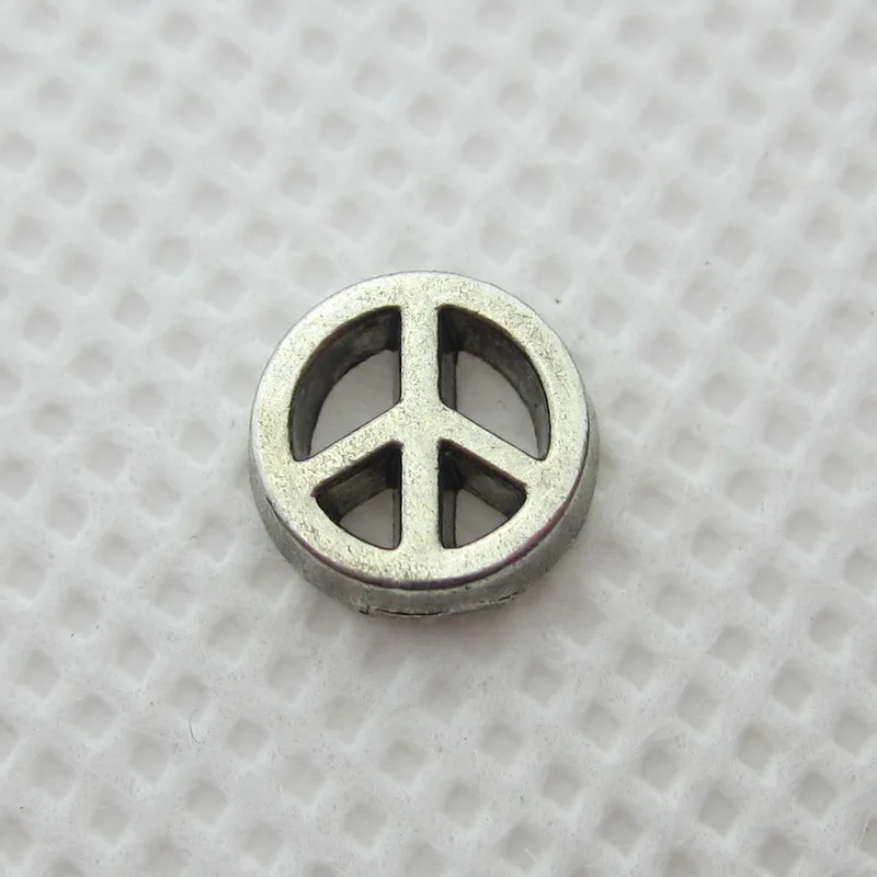 

New Arrival 20pcs/lot Silver Peace Symbol Floating Charms Living Glass Memory Lockets Pendants DIY Jewelry Accessories Charms