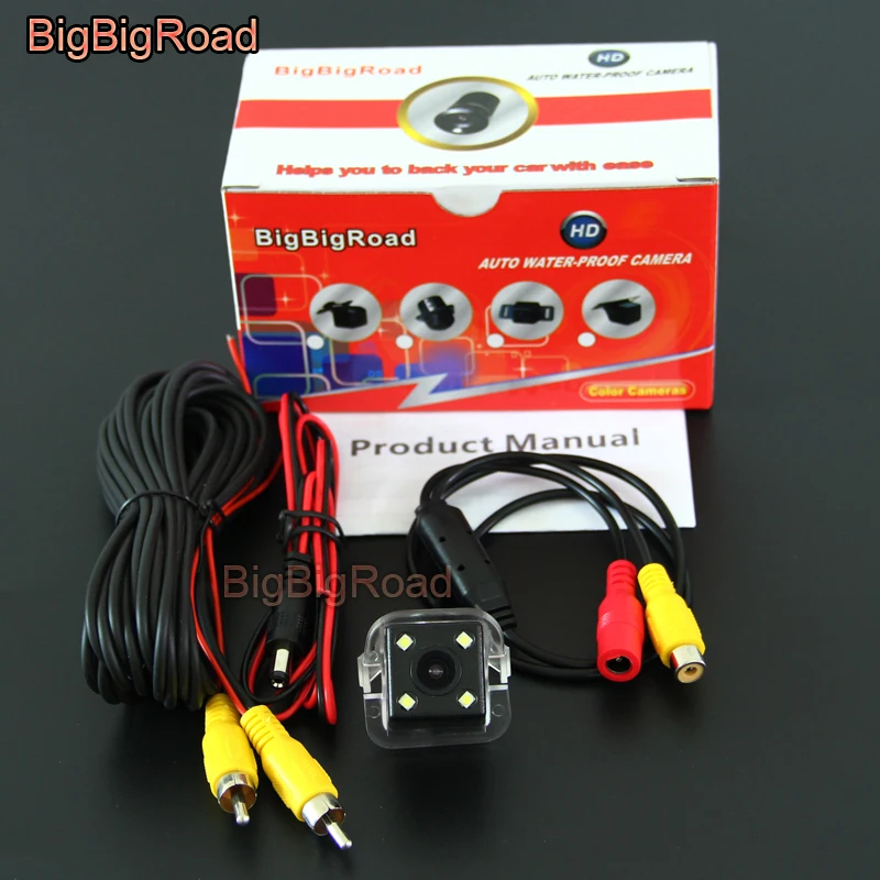 

BigBigRoad For Toyota Previa 2012 Car Rear View Backup Parking Camera night vision waterproof Reversing CCD Camera