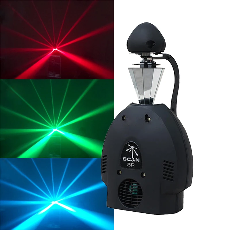 200W 5R Scan Light Beam Scanning Light Obrotowe światło skanera rolkowego z lampą o wysokiej jasności Świetne efekty DJ dla Club KTV Party