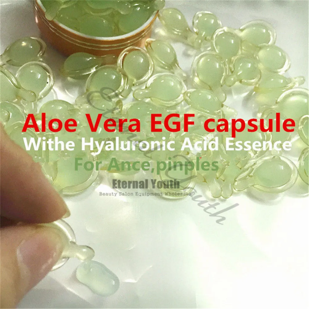 

Aloe Vera EGF Capsule Q10 Coenzyme Essence Hyaluronic Acid Essence Remove Acne