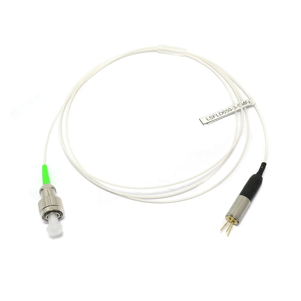 650nm FP laser diode laser fiber output power 3mW coaxial