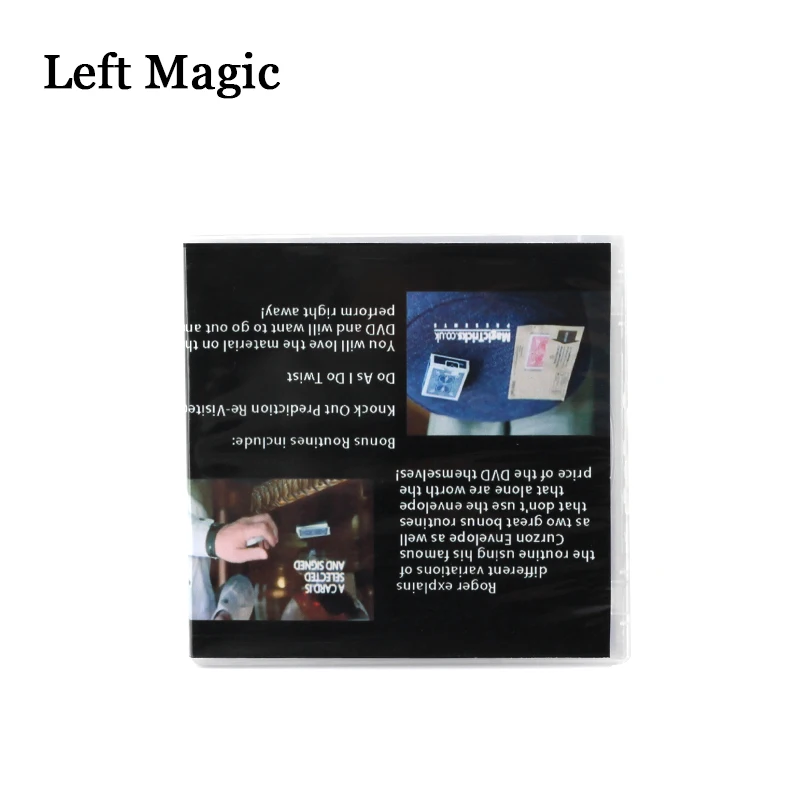 Miracle Signed Card Magic Tricks Signature Prophesied Card In Envelope (Gimmicks+DVD) Close-Up Stage Magic Props