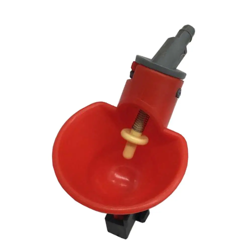 10 pcs Quail Waterer Animal Feeders Automatic Bird Coop Feed Poultry Chicken Fowl Drinker Water Drinking Cups