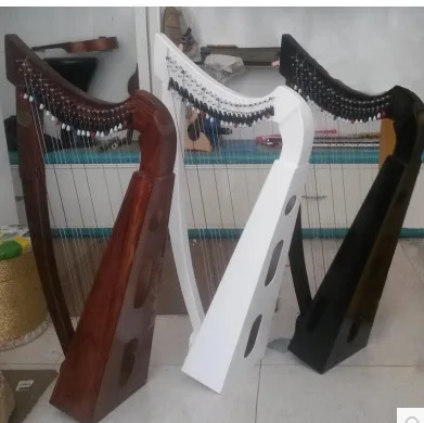 BAIYUANThe earth melody popular Irish harp Celtic harp 22 small harp string three 8 degrees travel harp