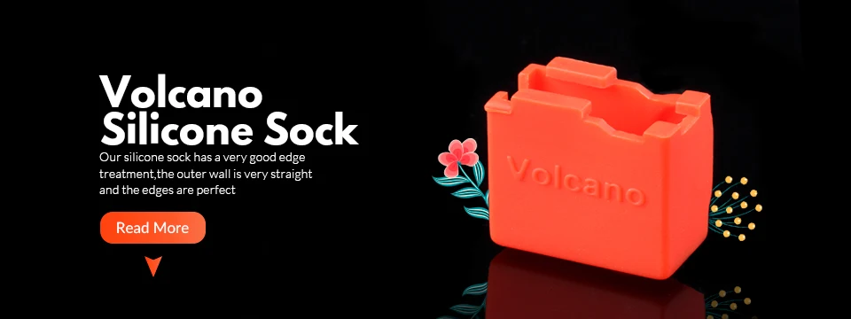Trianglelab Hochwertige Heizpatrone Silikon-Socken Volcano Socks für Volcano Heizblock für Volcano Hotend Düse – Detail 1