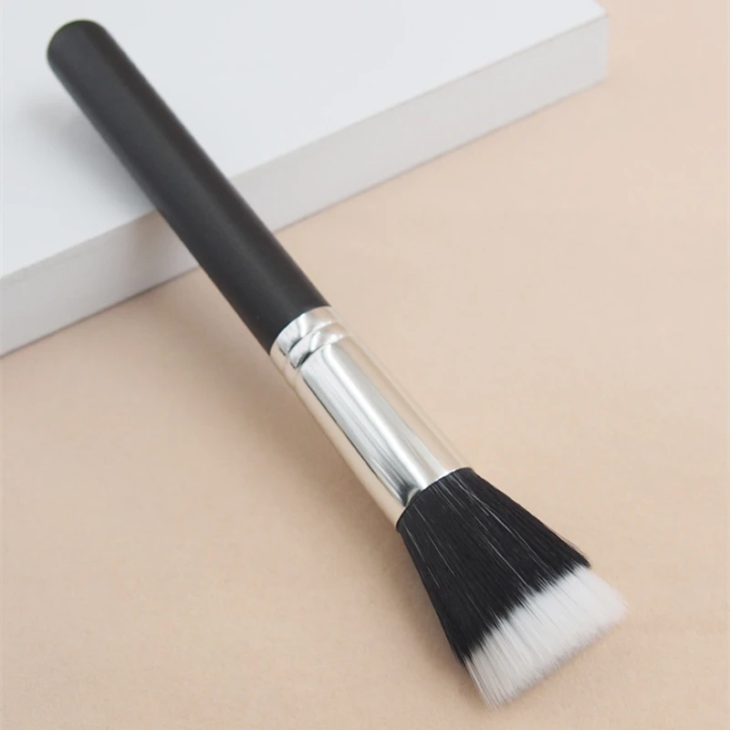 

High Quality #187 Air Blusher Brush Double Layer Soft Makeup Brush For Compact Loose Powder Fan Brush Finish Makeup Brush