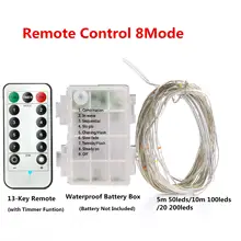 33Ft 100 LED Fairy String Lights with Remote #3