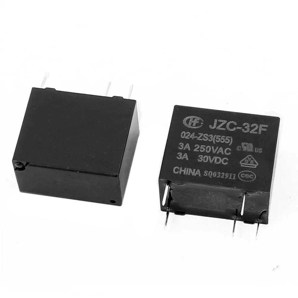 50PCS/lot Power relay HF32F JZC-32F-005-ZS3 JZC-32F-009-ZS3 JZC-32F-012-ZS3 JZC-32F-024-ZS3 5PIN 3A A set of conversions