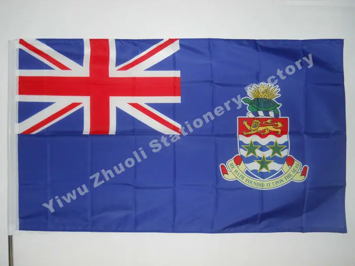 Cayman Islands Flag 3x5FT Empire Flag History 4X6FT State Activity Parade Festival 90X150CM Home Decoration