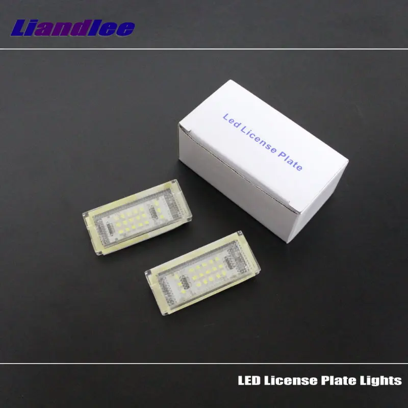 

Liandlee Car License Plate Lights For BMW/MINI COOPER R50 R52 R53 2000-2006 Auto Number Frame Lamp Bulb LED Accessories