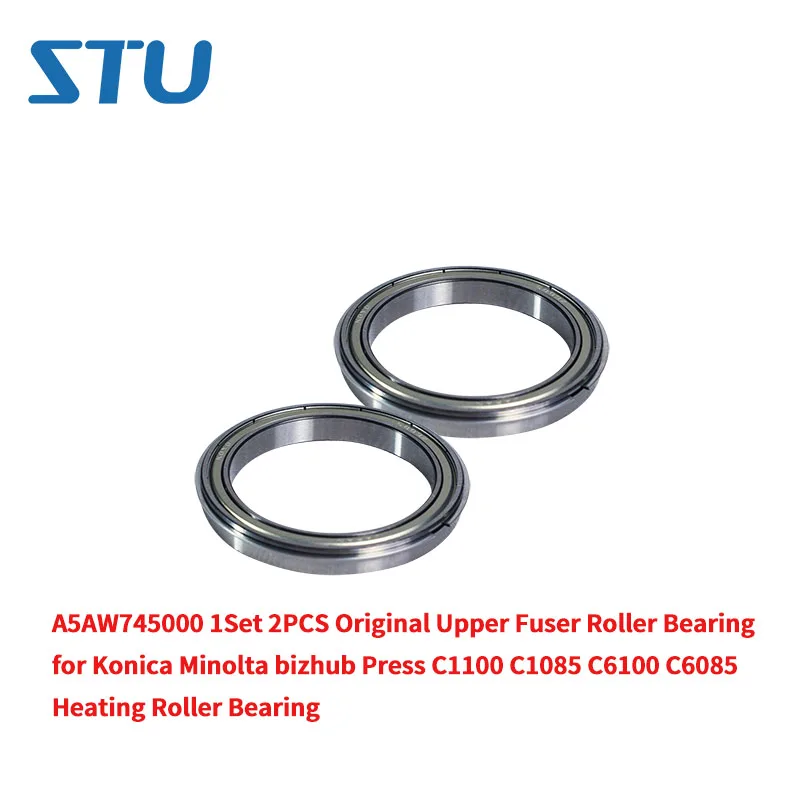 A5AW745000 1Set 2PCS New Original Upper Fuser Roller Bearing for Konica Minolta bizhub Press C1100 C1085 C6100 C6085 Bearings