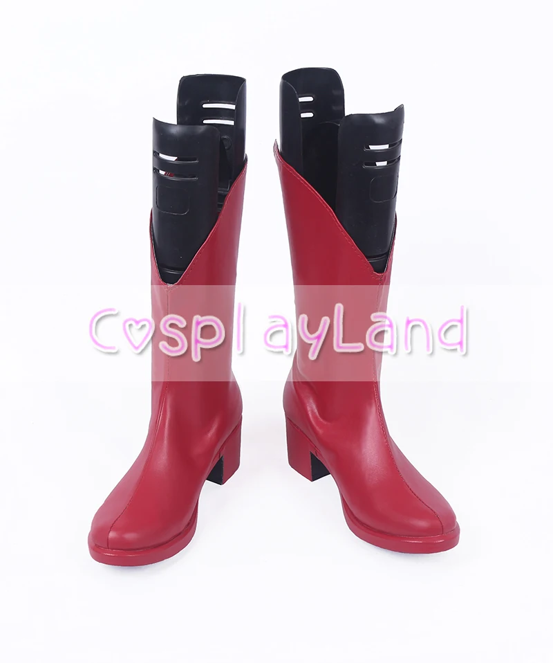 Mein Hero Wissenschaft Momo Yaoyorozu Rot Cosplay Stiefel Schuhe für Erwachsene Frauen Schuhe Kostüm Zubehör Nach Maß