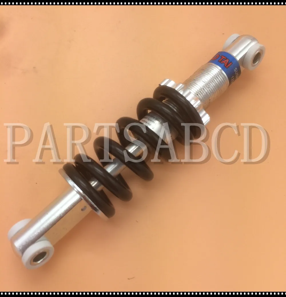 Motorcycle Shock Absorber 190mm*1200LBS/IN Black Scooter Damping Suspension Scooter Shock Absorption