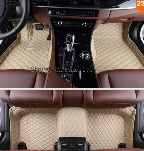 2015 Newly & Free shipping! Custom special floor mats for Jeep Cherokee 2015 waterproof non-slip carpets for Cherokee 2014