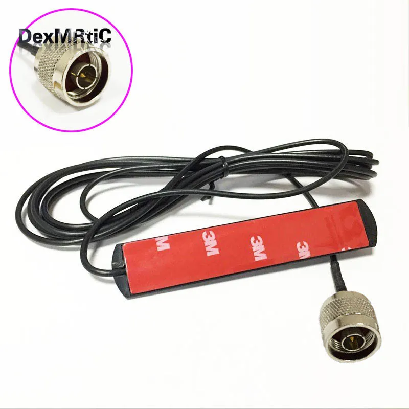 1PC 3G 4G LTE Patch Antenna 3dbi 3meters Extension Cable N Male Plug Connector 700-2600Mhz Aerial