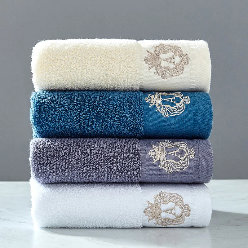 High-Grade Cotton Towel Set Bathtowel+Face Towel Set Soft Bath Face Towel Handtowel Bathroom Towel Sets