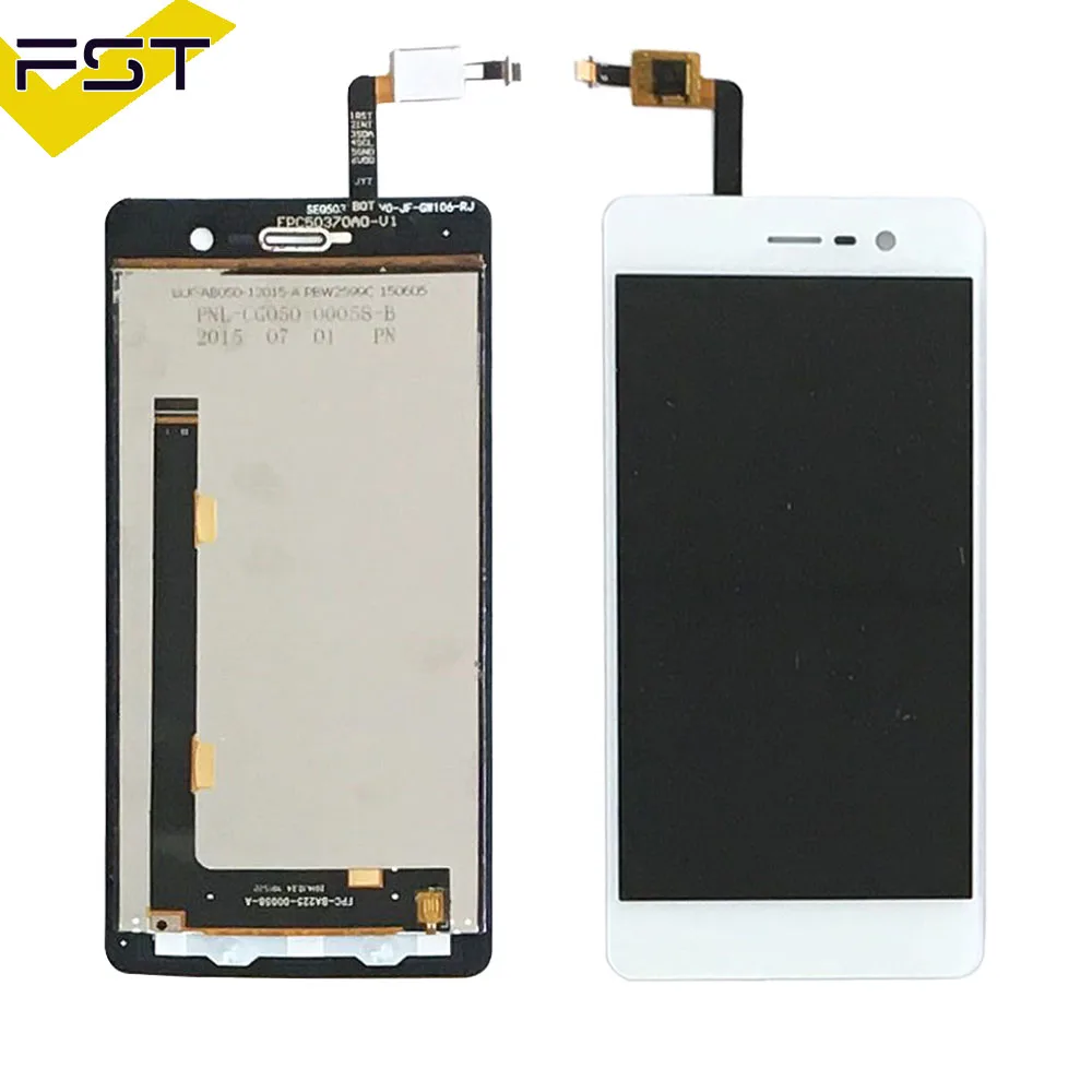 Nuevas existencias negro/blanco para Blackview Omega Pro pantalla LCD y montaje de digitalizador con pantalla táctil 100% probado para Omega Pro LCD