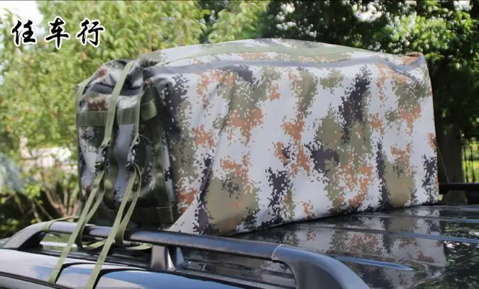 Large-capacity waterproof rain bag dust bag luggage travel bag SUV car top storage bag