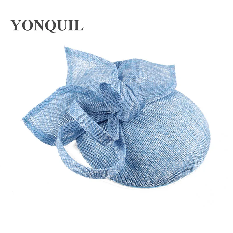 Lila Nachahmung Sinamay Fascinator Kopf bedeckung für Kentucky Derby Kirche Hochzeits feier Rennen Frauen Braut ereignis Anlass Hut – Detail 22
