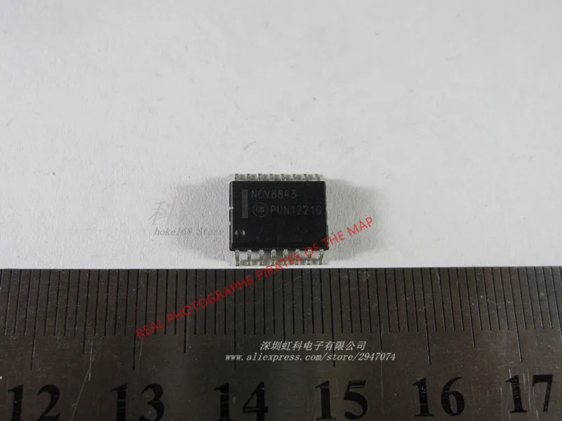 3pcs/lot NCV8843PWR2G SOIC16 NCV8843  In Stock