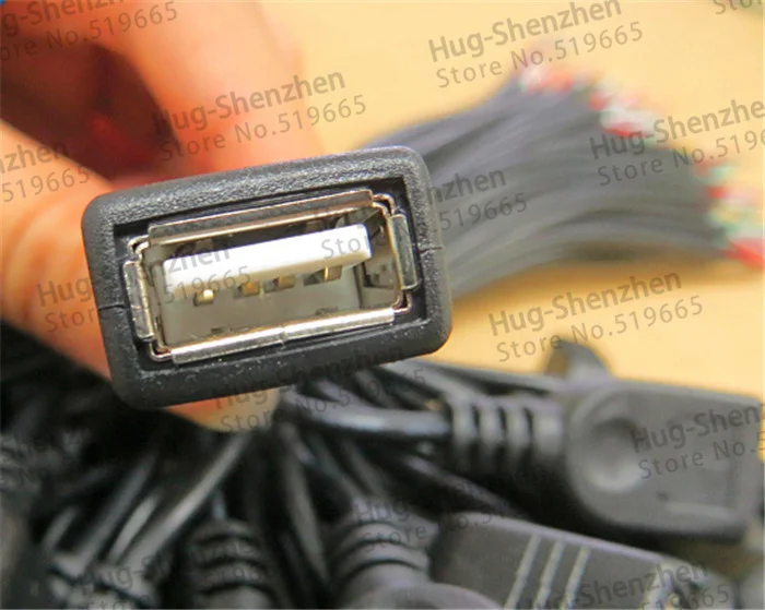 USB2.0 EXTENSION CABLE USB Female Plug Cable Soldering About 30CM/Free Shipping/20PCS