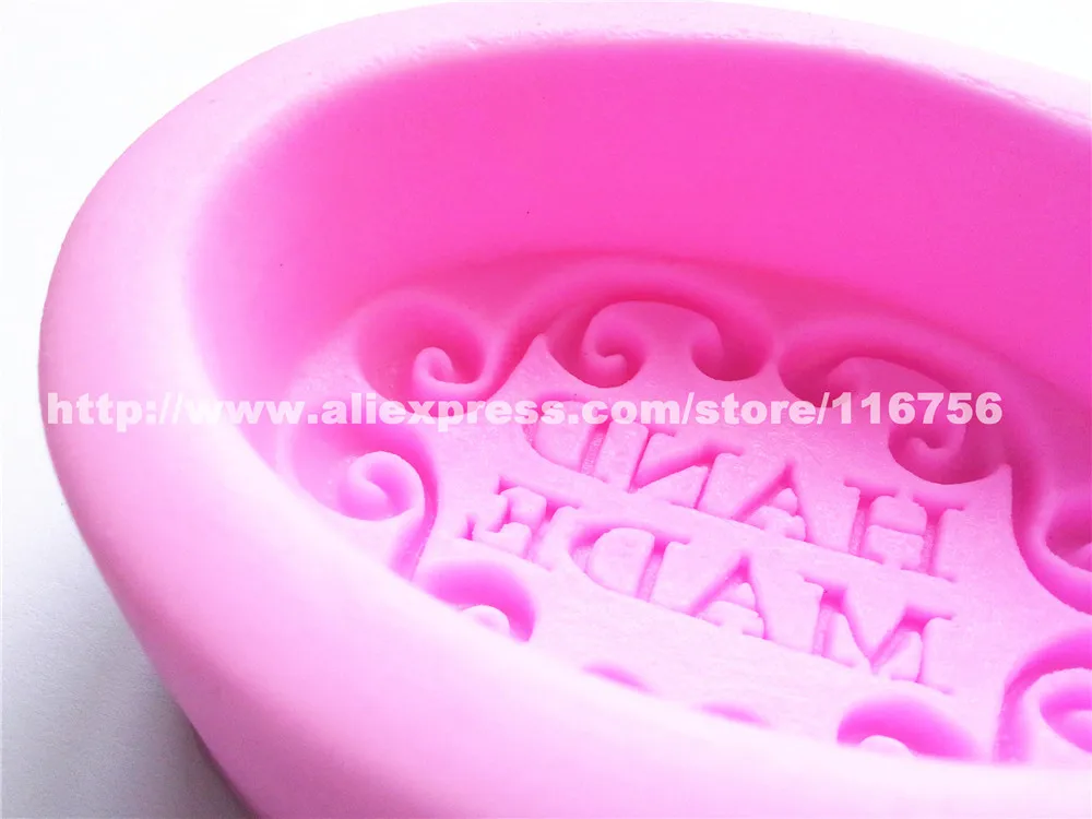 New! Free Shipping Silicone Mold Cake Decoration Fondant Cake 3D Food Grade Silicone Hand Made Soap Mould 164