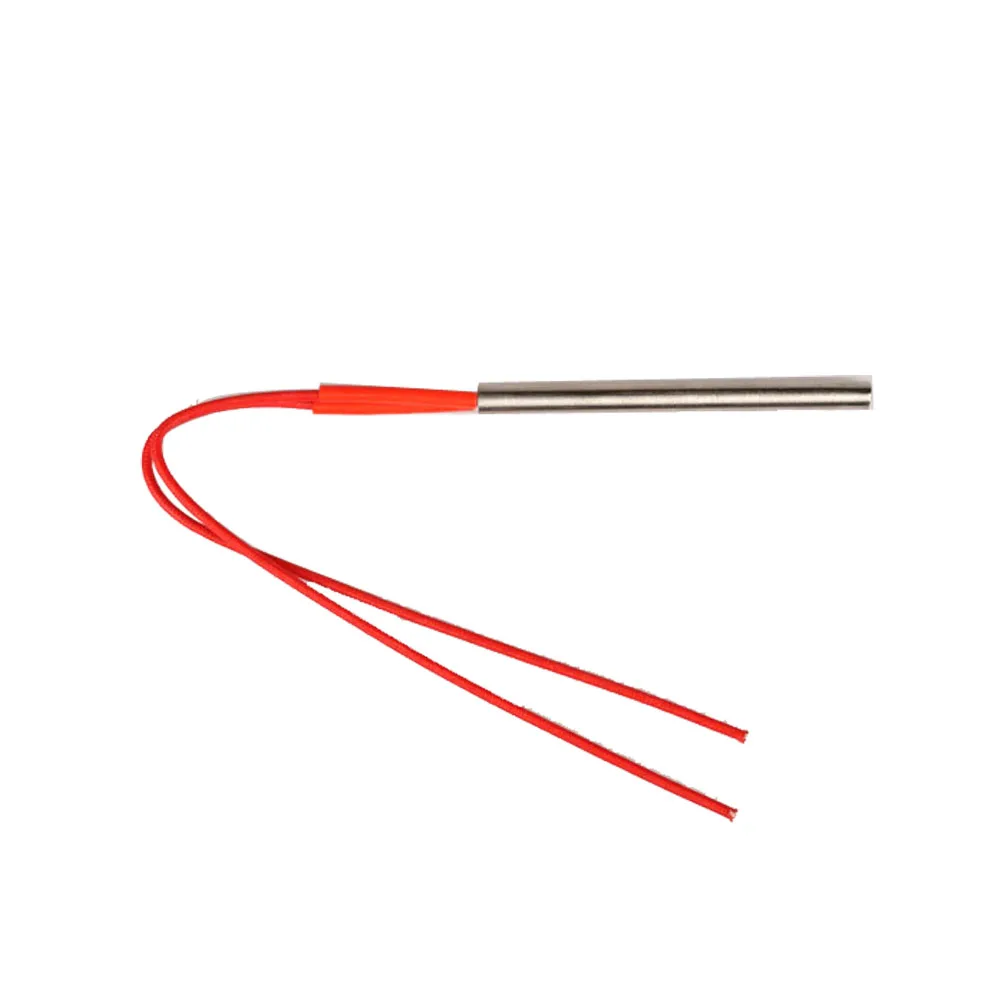 10pcs of 12x80mm Single-end Heating Elements Mold Machine Accessories 300W 220V Cartridge Heaters