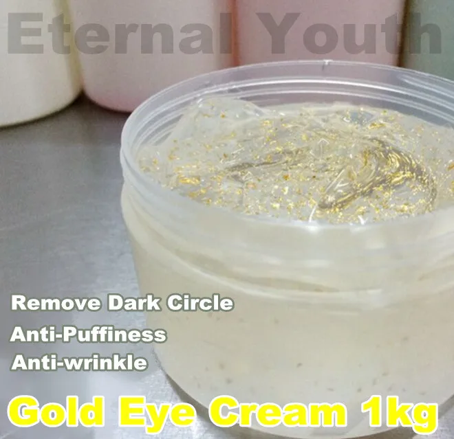 

Gold Foil Tight Anti-wrinkle Essence Fine Lines Eye Cream Remove Fat Granule Adipose Bead Dark Circle Anti-Puffiness Anti-Aging