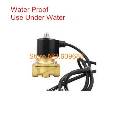 2A-15 Electronic Solenoid Valve Water Proof Use Under Water DN15 1/2