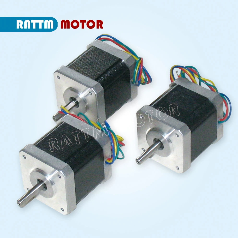 

3Pcs 0.9 deg Nema17 stepper motor 48mm 78 Oz-in / 17HM8401C stepping motor 1.8A