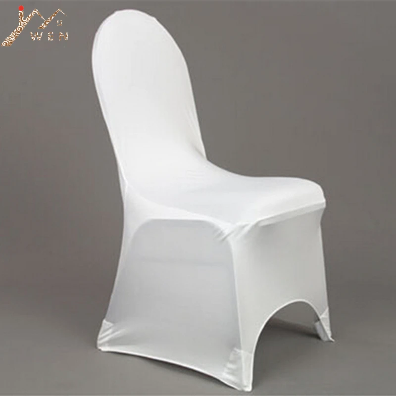 1LOT/100 PCS Universal Stretch Polyester Spandex Wedding Party Chair Covers for Weddings Banquet Hotel Decoration Decor