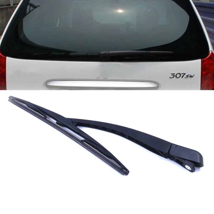 New Rear Windshield Wiper Windscreen Arm Blade Kit For Peugeot 307 SW ESTATE 2002-2008