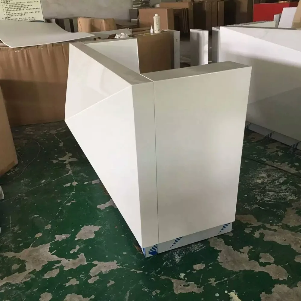 Moderne Witte Regency Legacy Receptie Met Teller #2000