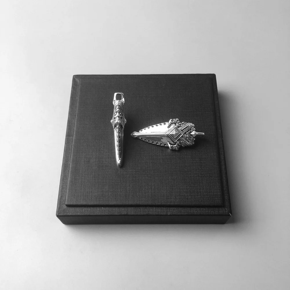 Scorpion Spearhead Horse Dragon Pendants, Fashion Jewelry 925 Sterling Silver Punk Gift For Women Men Boy Girls Fit Necklace