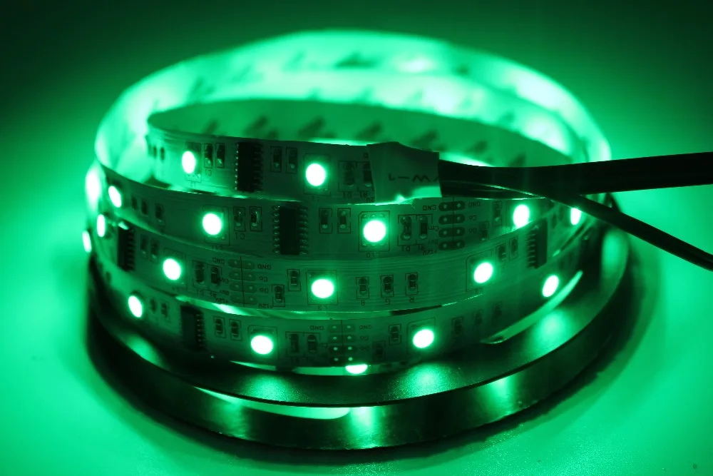 5M/Lot IP20/65/67 6803 Dream Magic Color 5050 Digital LED Strip DC12V 30LED/m Not waterproof Waterproof Intelligent LED Strip
