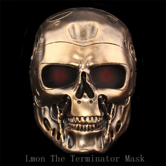 Halloween New Terminator mask Full Face Airsoft Mask Survival CS Wargame Field game Cosplay Terminator Movie Military Army mask