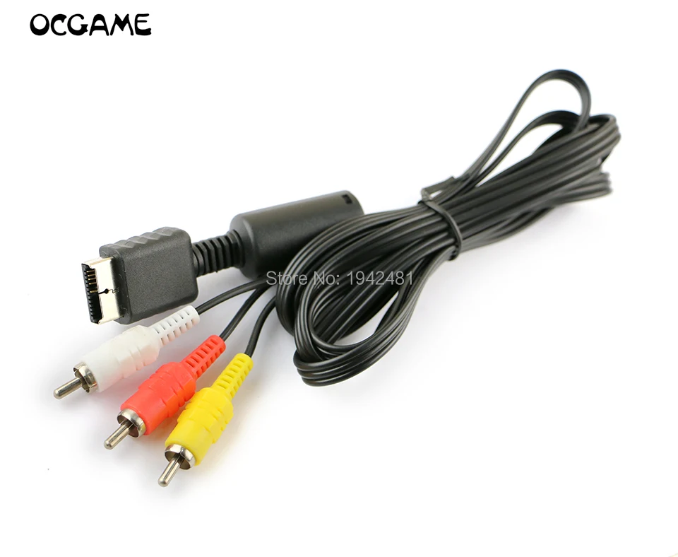 

1 шт. 1,8 м RCA TV кабель AV lead Sound Video для Playstation 2 3 PS2 PS3