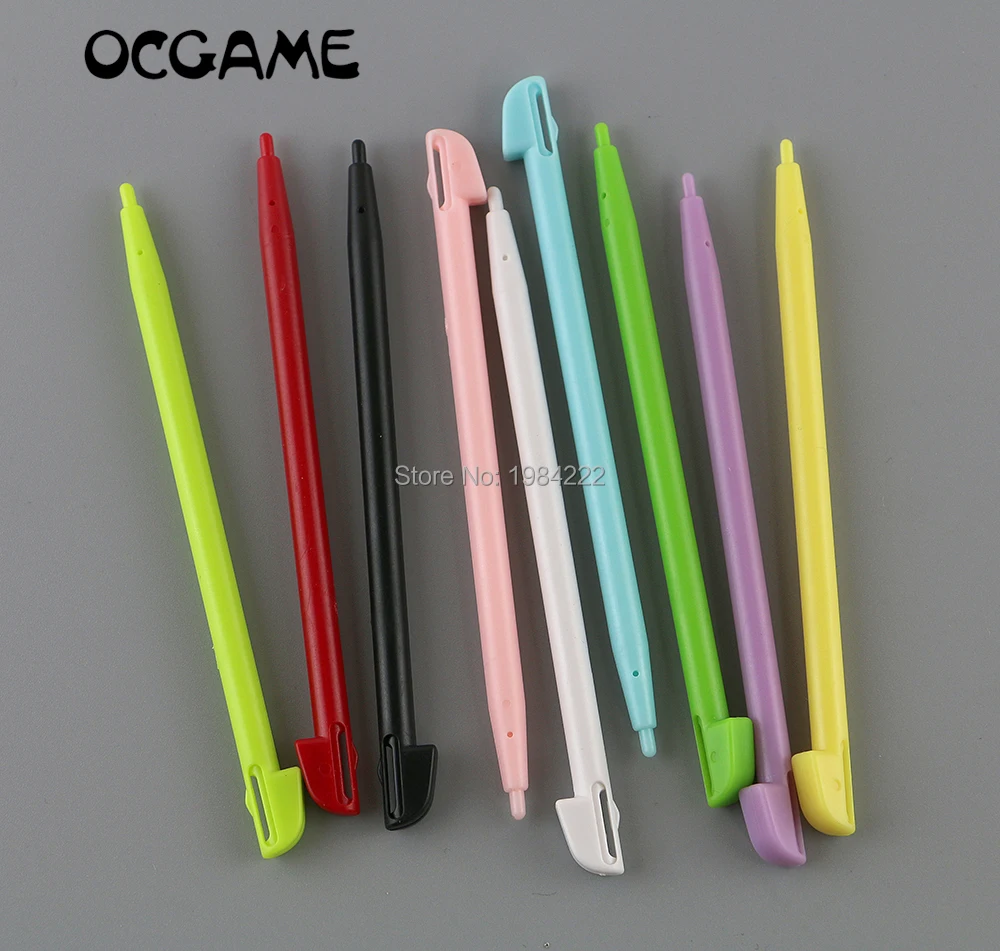 

OCGAME 500pcs/lot high quality Stylish Color Touchpen Touch Stylus Pen for Nintendo Wii U WIIU GamePad Console