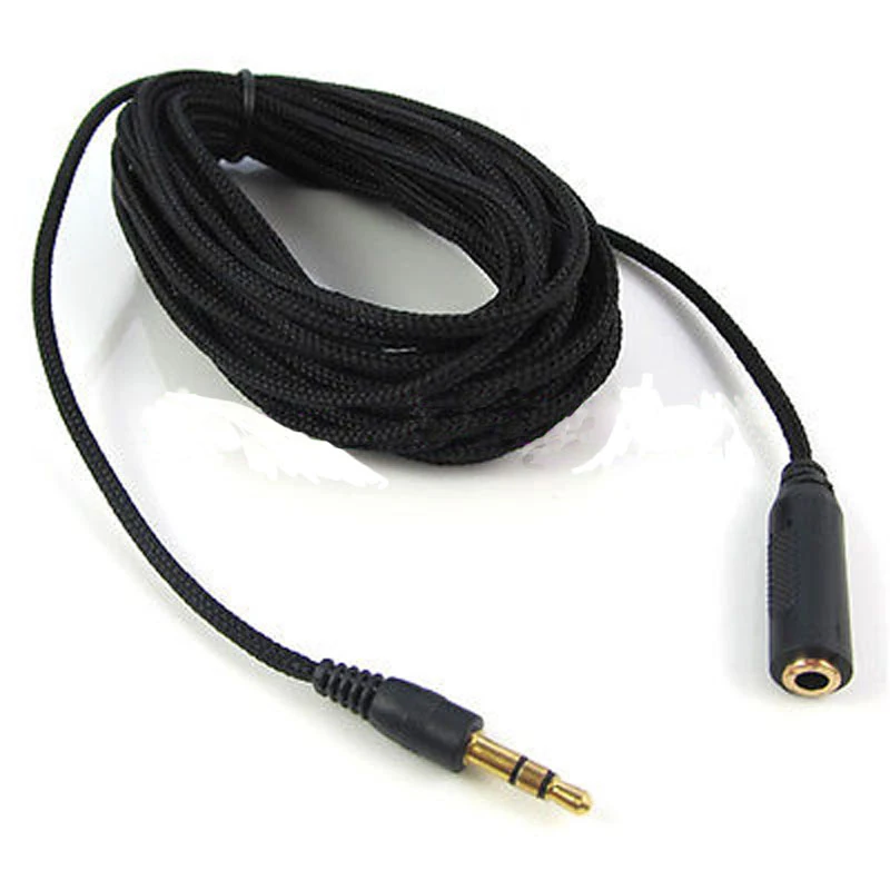 Vendita calda dettagli di alta qualità sul nuovo cavo di prolunga Audio Stereo F/M per cuffie 10ft/3M 3.5mm per Mp4 3