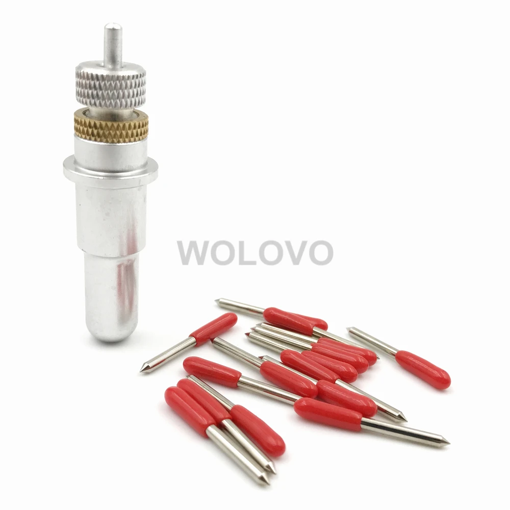 15 teile/los 45 Grad Vinyl Schneideplotter Klingen + Cutter Klinge Gehäuse Halter für Roland