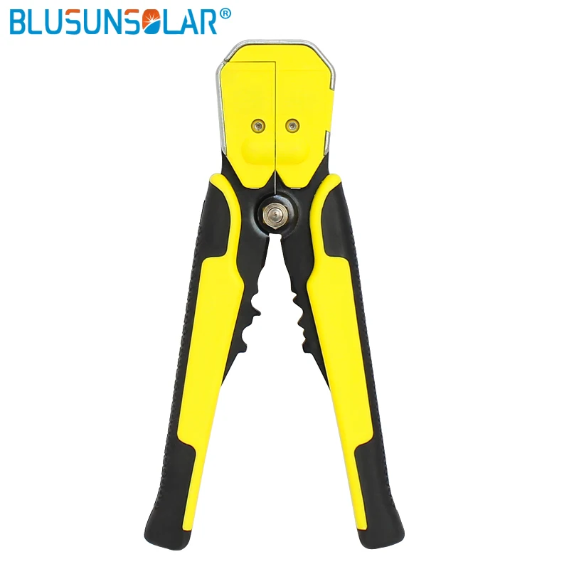 1pcs Automatic Self Adjusting Cable Wire Stripper Crimper Terminal Cutter Tool AWG24-10(0.2-6.0MM2) PV Installation Tools XQ0090