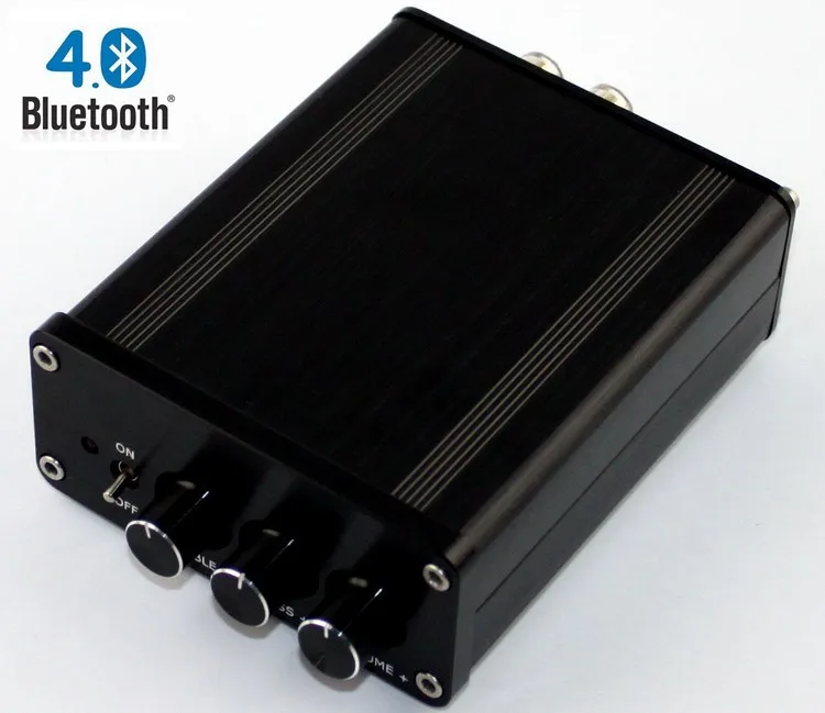 

Finished 50W+50W TPA3116+LM1036 Bluetooth tone digital desktop power amplifier DC18-24V